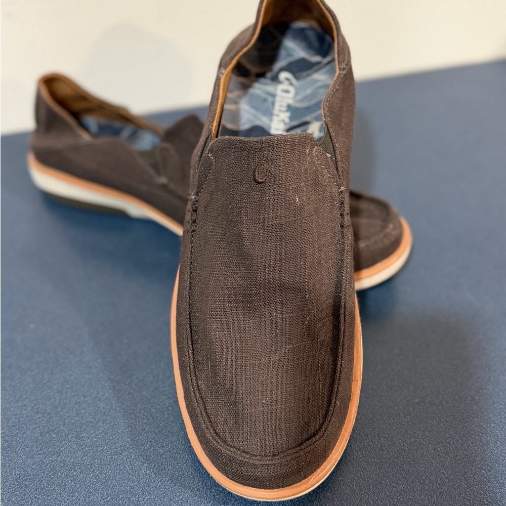 Casual Men’s Slip-On Loafers in Dark Brown